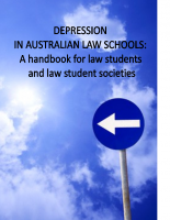 Australian Law Students’ Association Depression Handbook